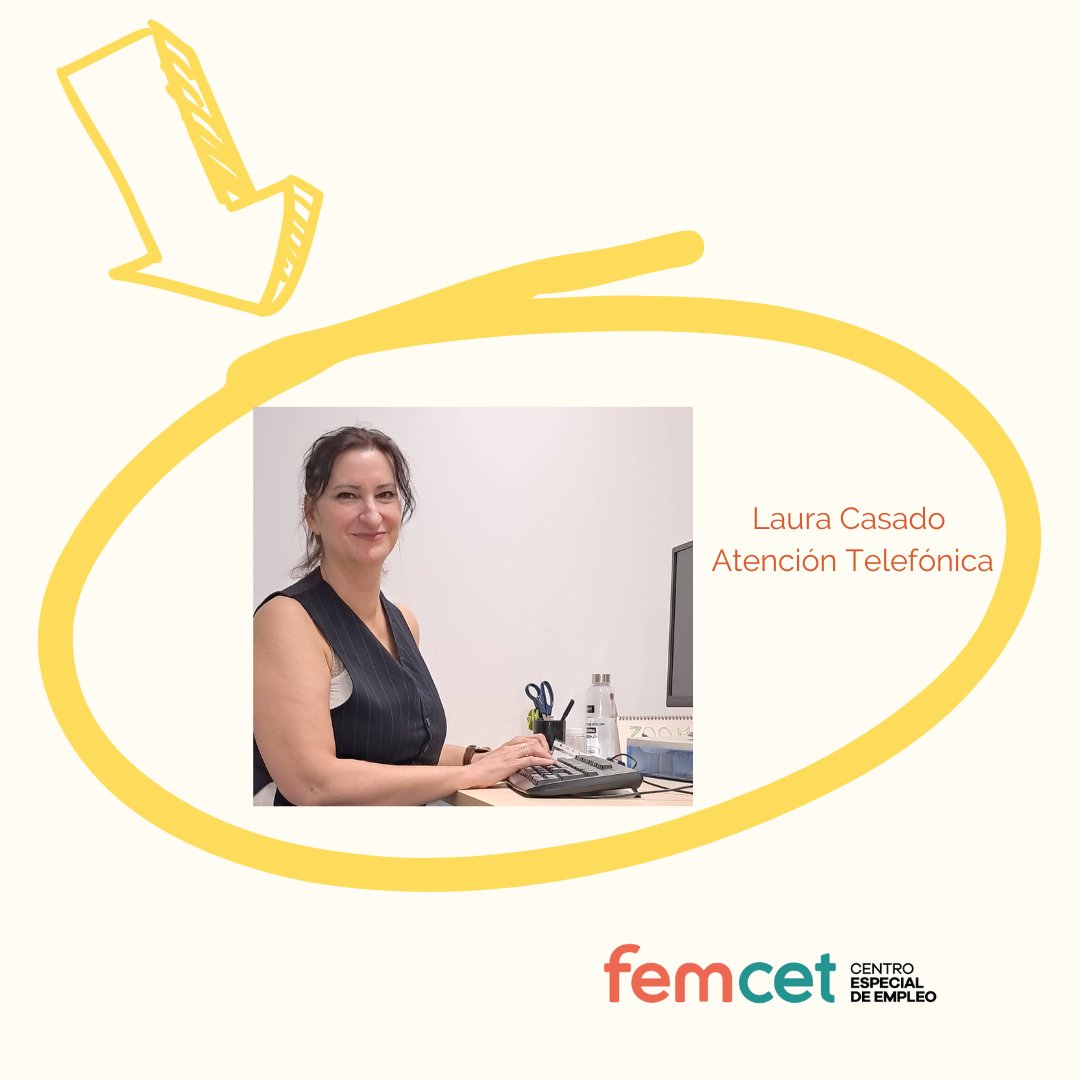✨ Veus del femcet

Laura Casado trabaja en Atención al Cliente del femcet desde hace más de 7 años.

👉 “Si el femcet fuera una persona lo describiría como amable y cercano”.

🔗 Conoce su historia: femcet.com/laura-casado-a…