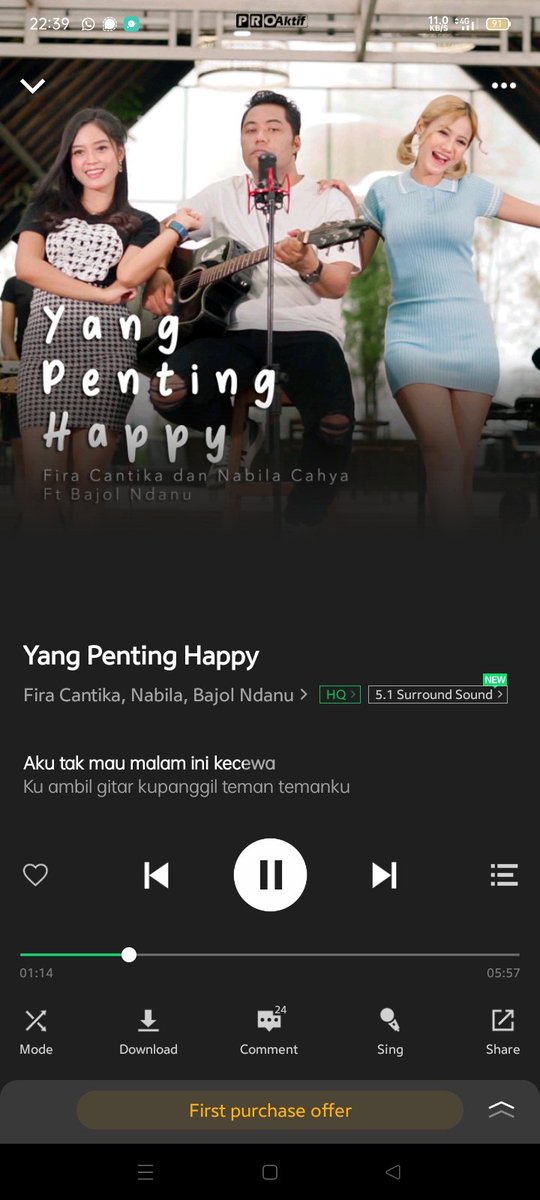 suka suka suka.. membiasakan jo*x walau sp*rtify lebih menarik