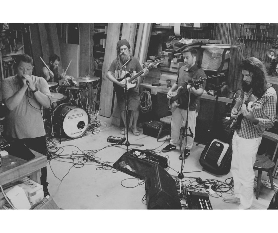 Does this finally make us a garage band? Final rehearsal before @louderthanlifefest this weekend! #ashesremain #louderthanlife #kentucky