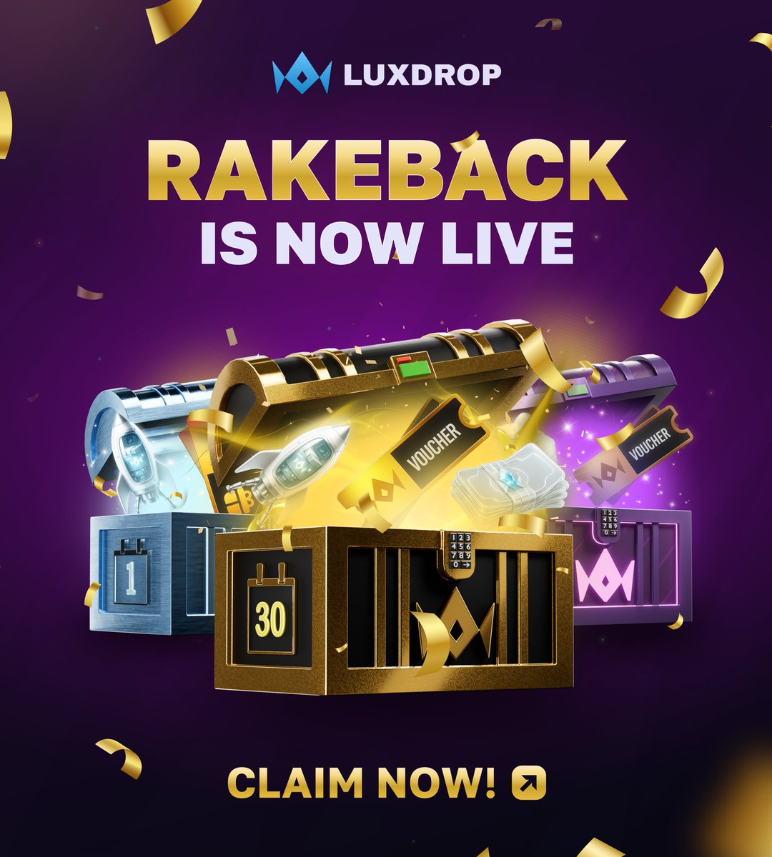 LuxDropCom's tweet image. 🔥 Rakeback is now live 🔥
From today’s launch until the end of the weekend, we’ve boosted the rakeback rate so you can stack up even more rewards while you play 💰
Who needs some juice? 👀 Drop your LuxDrop usernames below 👇