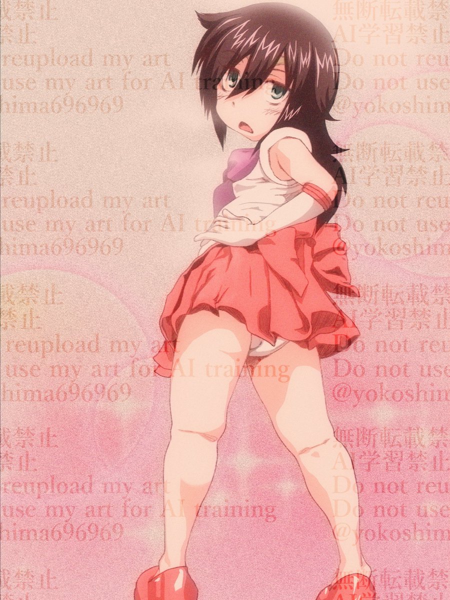 My drawing of Tomoko Kuroki is being oppressed by an algorithm. Please help.