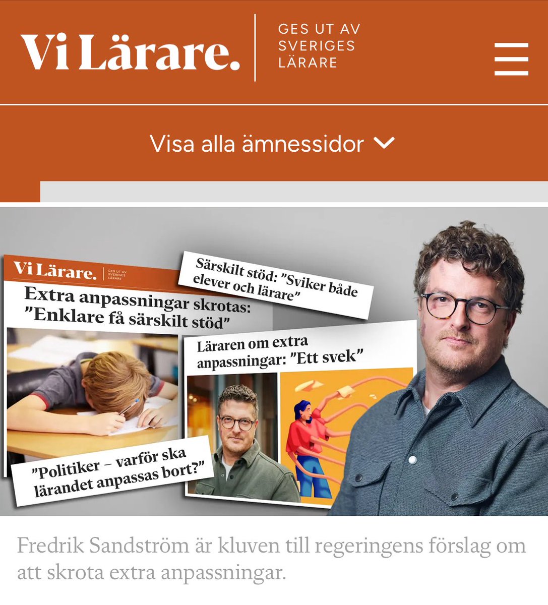 Tror tyvärr inte att det blir någon större förändring iom att de extra anpassningarna försvinner. vilarare.se/nyheter/sarski…