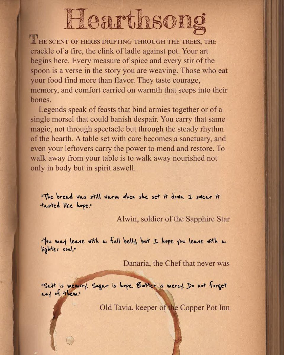 Truly, this was such a fun and easy class to make. That cozy party parent type that cures all with a fun little treat!

Get it here:
tinyurl.com/InkPatreon
Or here:
tinyurl.com/InkDrive
#dnd5e #ttrpg #homebrew #subclass #dnd