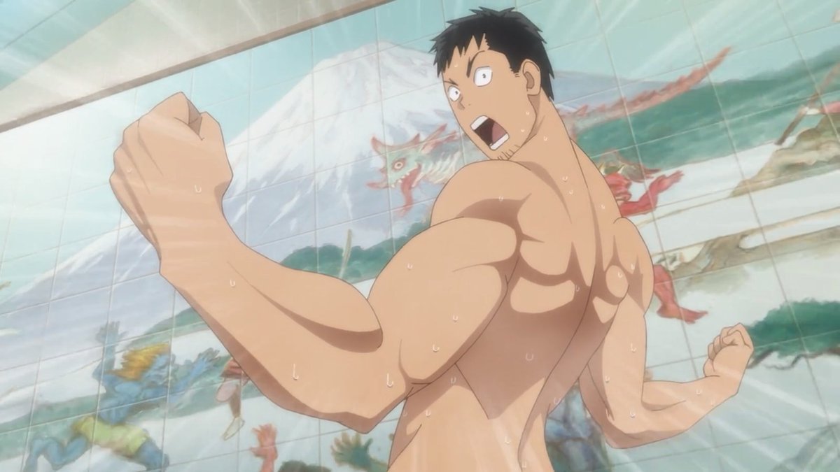 Bishonenanime's tweet photo. Hibino Kafka from Kaiju n°8 bath scene
#KaijuNo8 #hibinokafka #bathscene #shirtlessanimeguys https://t.co/wowsNAWjpk