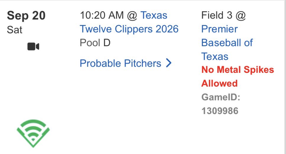 Scheduled to pitch Saturday at 10:20 AM at Premier in Tomball with Marlins Scout Team. <a href="/BUncommitted/">Baseball_Uncommitted</a> <a href="/LandryMayo/">Landry Mayo</a>