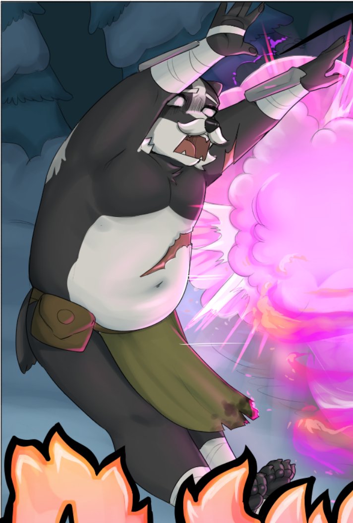 Page 26 complete! 
Melgoth begins to reconsider his life choices🦡
#wipart #sketch #medieval #fantasy #comics #tales_from_valmeridia