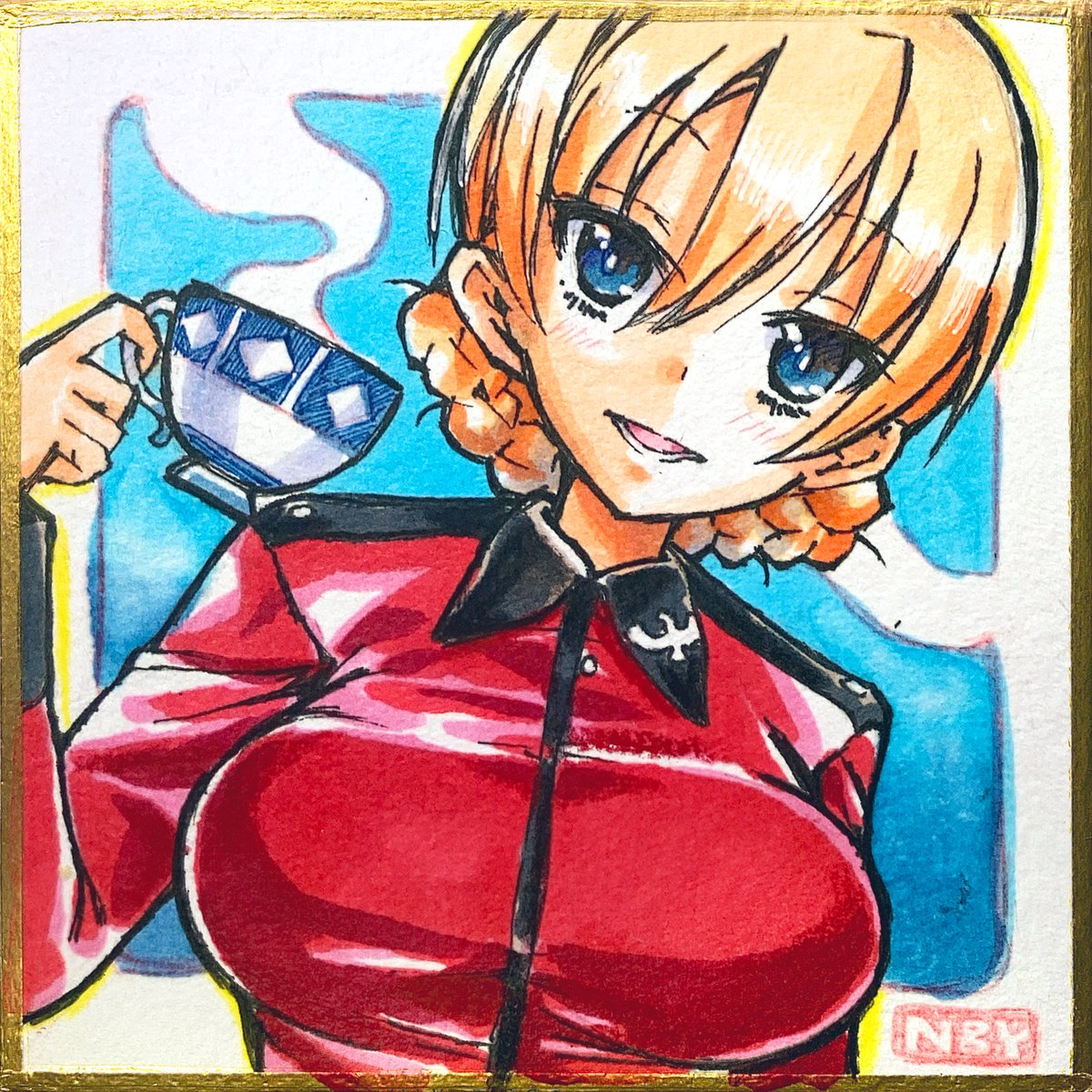 #ダージリン生誕祭2025
お紅茶で乾杯🍻
何気に難しい髪型なのよね💦