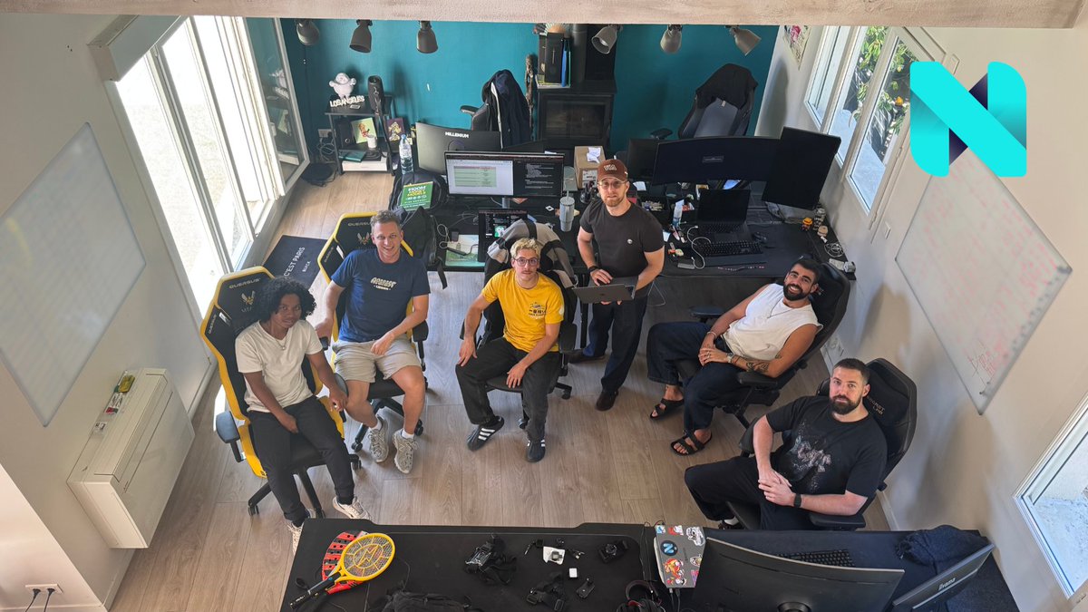 NfinityLabs's tweet image. 2021
- ⁠5 friends
- No track record
- ⁠5 laptop, 2 seats, 1 couch, 1 table
- ⁠Working in @fomoboyzs tiny studio

2025
- ⁠⁠11 full-time
- ⁠Worked with 50+ clients
- 11 Laptops, 9 seats, 2 couches, 9 Tables, 1 cat
- ⁠A massive office in Paris 🇫🇷