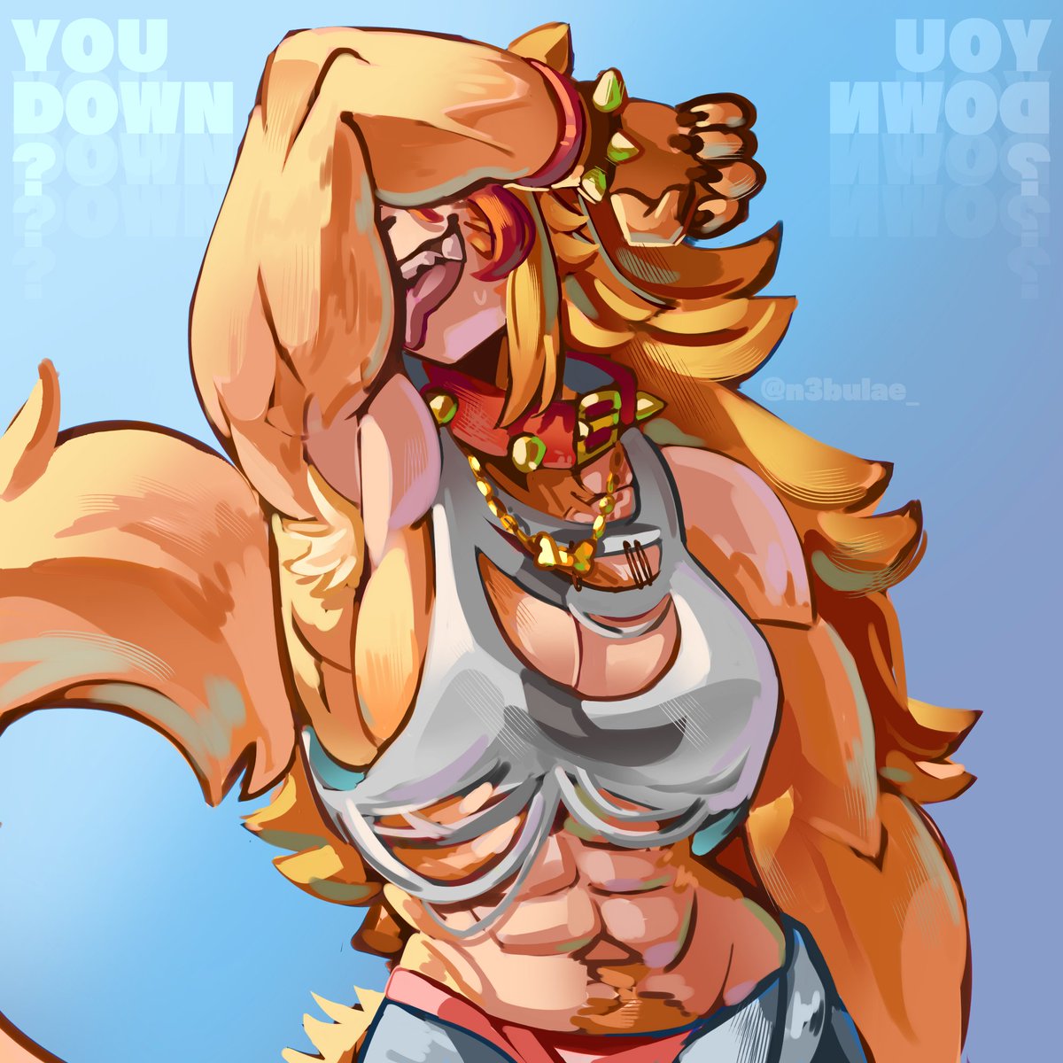 Tastes like fur 🔥
#Buffpup