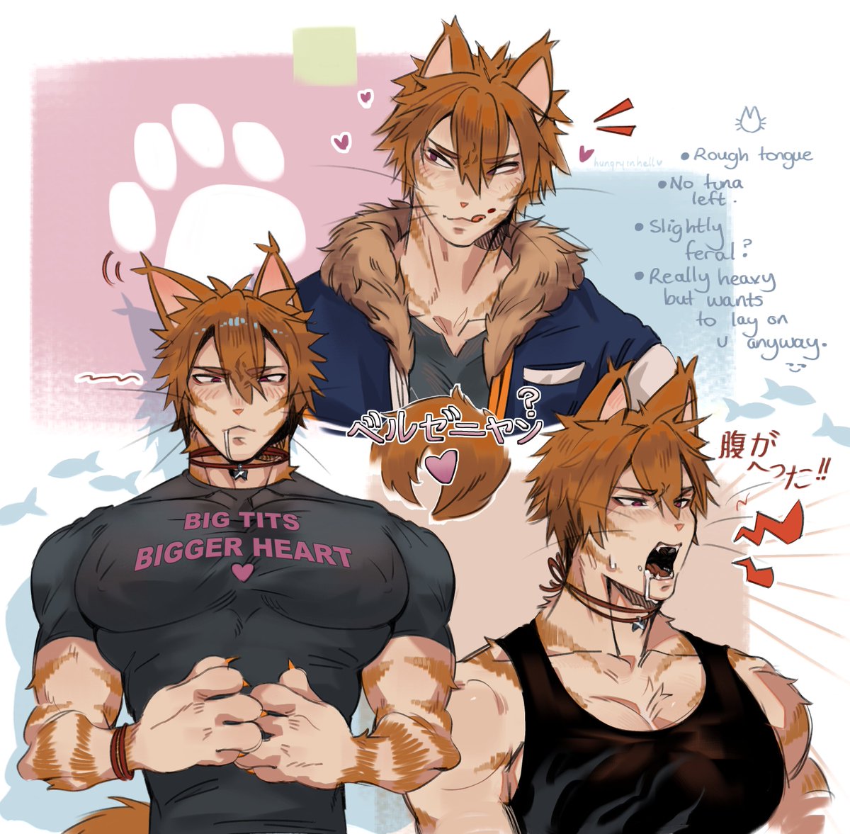 {Beelznyan :3}

(t: I'm hungry! (rude))  
eheheheh catboyyy eheheheh... 
#obeymebeelzebub #obeyme #Beelzebub #obeymeBeel #fanart