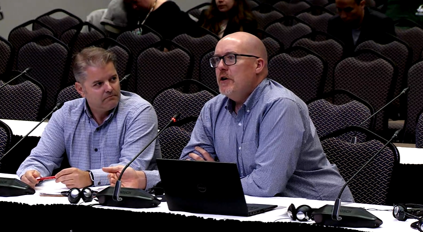 UniforTheUnion's tweet image. At today&apos;s @CRTCeng hearing today, Unifor Researcher Marc Hollin and Media Director @RandyLKitt boosted the Unifor @MAP_Canada Fact Checked campaign, which brings attention to the fight against misinformation. More info at factcheckhere.ca.
#savelocalnews #canlab