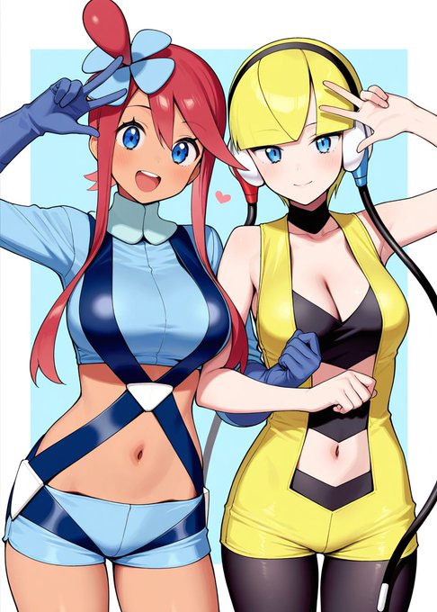 フウロ&カミツレ ポケモンBW