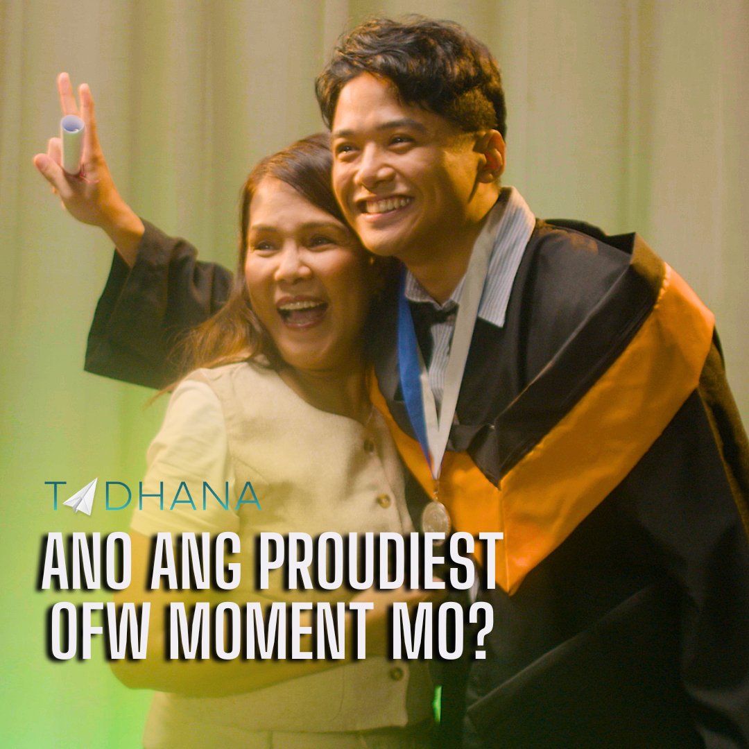 Saludo po sa lahat ng OFW 🙌

Ibahagi na ang inyong proudiest moment bilang isang OFW, Kapuso!

#Tadhana