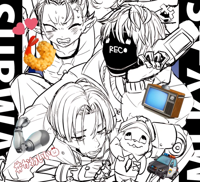 ミルキーサブウェイ少し前からどハマりしてる(📺🦾贔屓めに箱推し)
最終回と漫画は熱下がってからゆっくりみる、、🥲

  #ミルキーサブウェイ #MilkySubway 