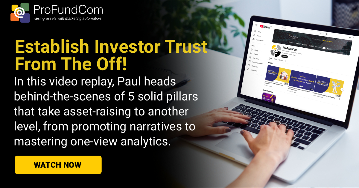 ProFundCom's tweet image. 💡 Out of content ideas? Your best inspiration is your data, your team &amp;amp; your evergreen content. Get unstuck with these quick wins: youtu.be/nSaYc6QwJ8U?si…

#ContentMarketing #FundMarketing #InvestorComms #MarketingStrategy #FinancialServices