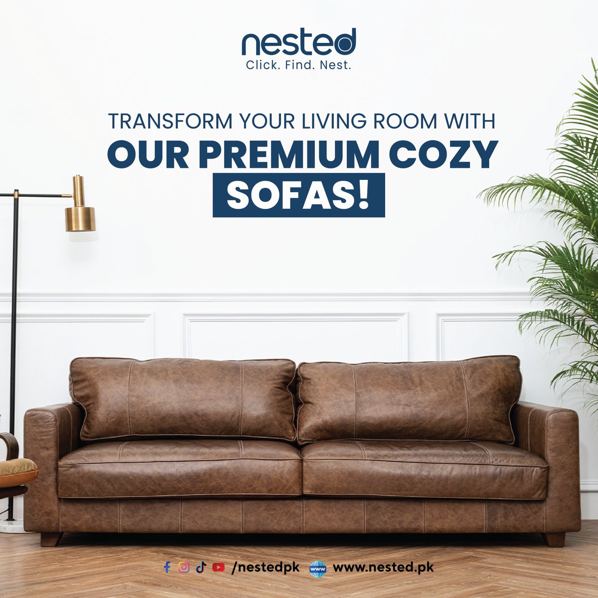 NestedPk's tweet image. Big comfort. Sleek style.

Delivered to your door. 🏡🛋️

✨ Click. Find. Nest. — nested.pk

#furniture  #PakistaniHomes #nestedpk