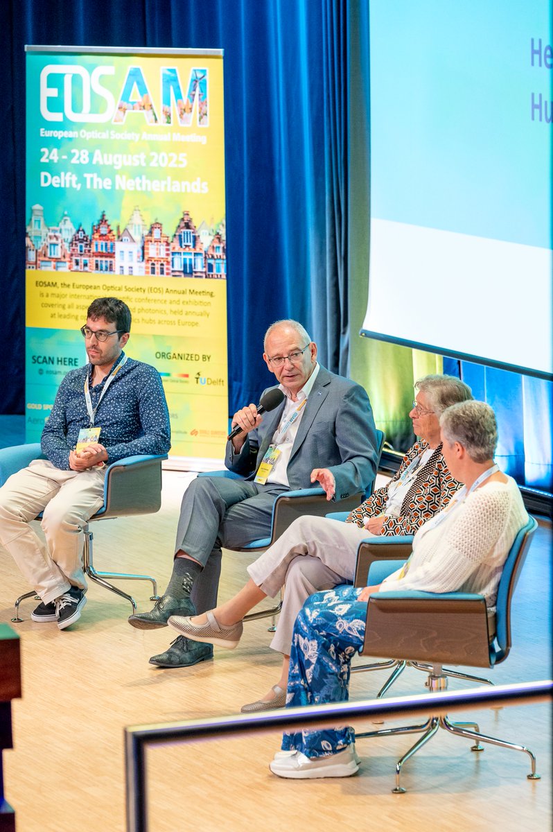 EOS_AM's tweet image. 💡At #EOSAM2025, EOS hosted its 9th EU Project Session, where projects presented their goals and results. From photonics innovation to quantum internet and integrated chips, the talks showcased how EU projects are shaping Europe’s future in photonics. 
Thanks to all speakers!👏