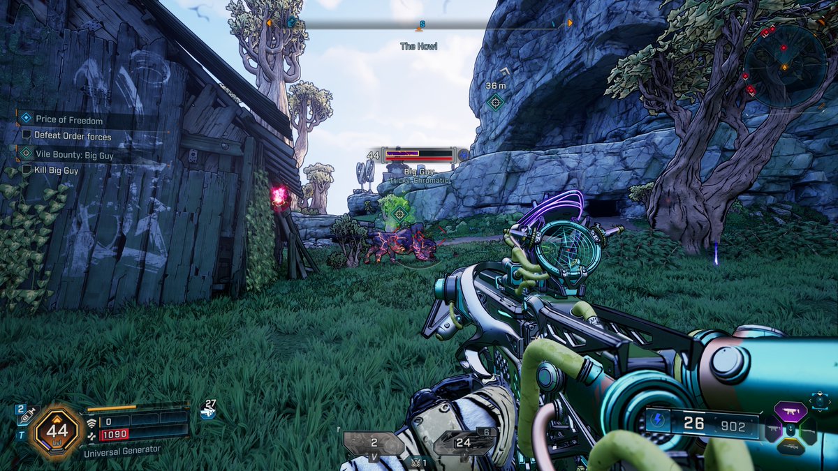 Who at <a href="/GearboxOfficial/">GearboxOfficial</a> made the Mangler named 'Big Guy' you're fucking awesome 😂