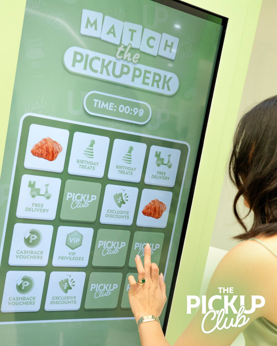 PICKUPCOFFEEPH's tweet photo. Still not over the fun from last week’s PICKUP Perks Event! 🎉 Smiles, surprises, and all the good stuff—y’all made it a total vibe 💚

Keep enjoying perks that get better with every cup by joining The PICKUP Club only on the #PICKUPApp 📱✨

Check the full album here: https://t.co/aQwanEBmSB

#PICKUPPerksEvent
#PICKUPCOFFEEPH
#PICKUPCOFFEE