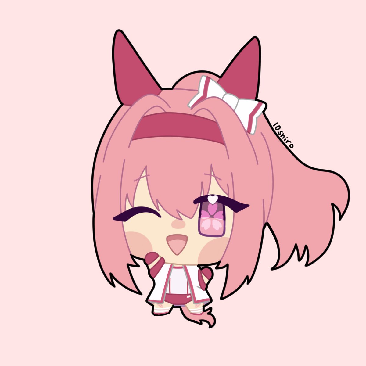 🥇 in all our hearts 

Thank you haru Urara 💖
 #ウマ娘