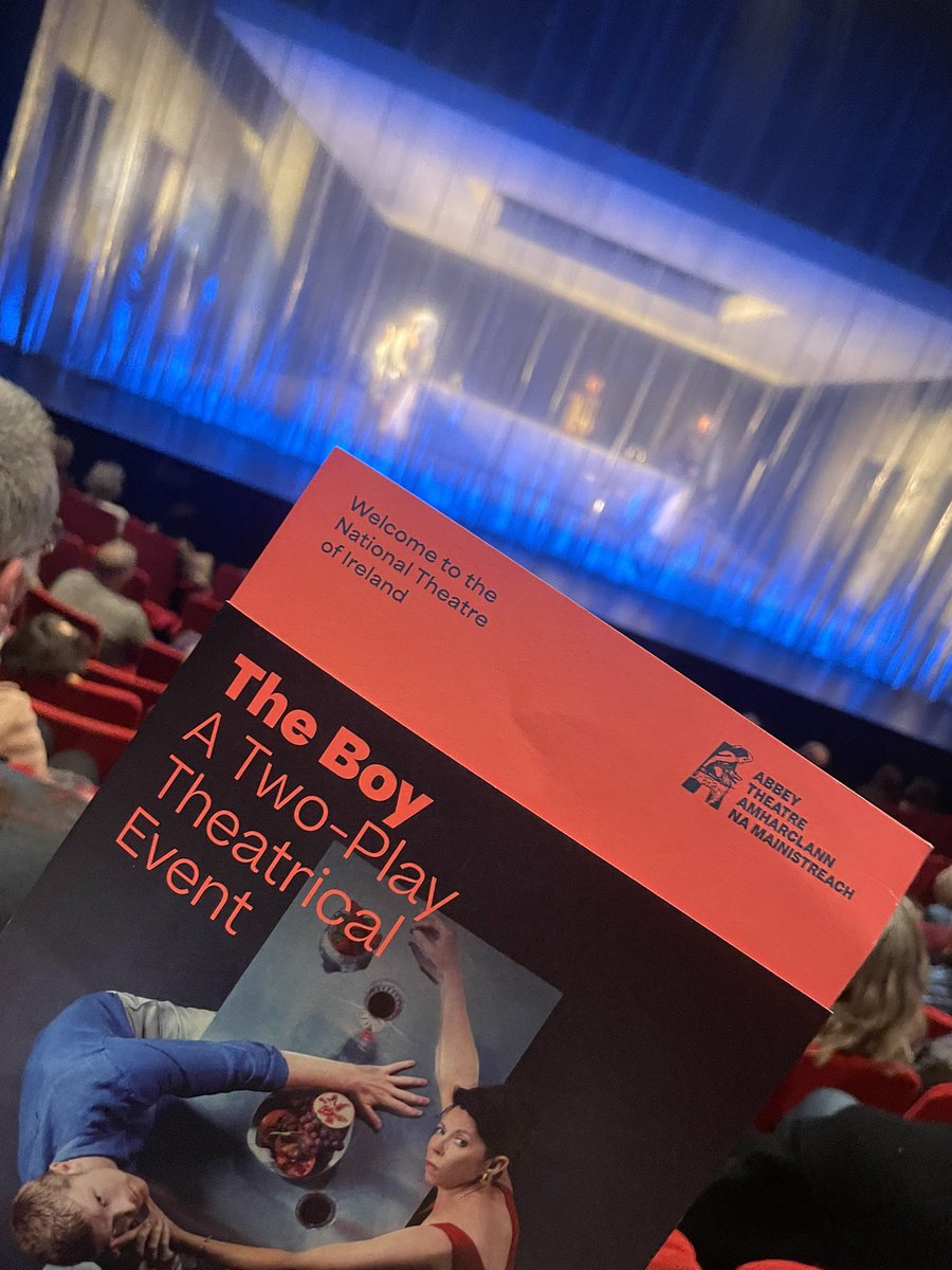 Wow! Phenomenal piece of work <a href="/AbbeyTheatre/">Abbey Theatre</a> . Class act from everyone involved. Dazzling , innovative &amp; gripping production 💫 #TheBoy #MarinaCarr #IrishTheatre