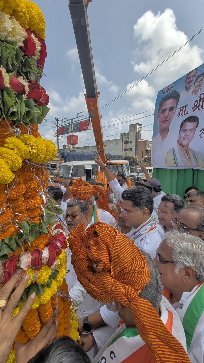 SachinPilot's tweet image. दुर्ग पहुँचने पर स्वागत के लिए आभार। 

@INCChhattisgarh