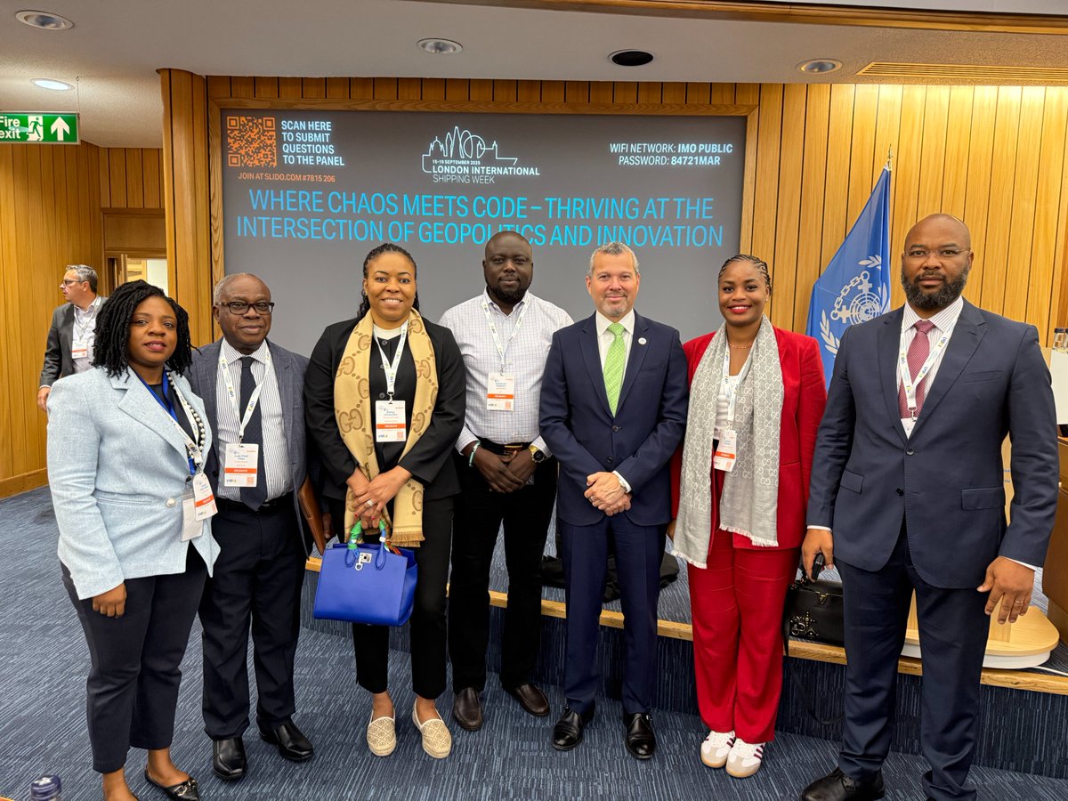 FChambers_'s tweet image. Our Senior Partner, Luke Chidi Ilogu, SAN, and Partner, Mojisola Jaiye-Gbenle, joined the Headline Conference at #LISW25.

Key focus: Geo-political tensions, sanctions &amp;amp; the #IMO’s Net Zero 2050 decarbonization drive.

#MaritimeLaw #NetZeroRegulations #LondonInternationalShipping
