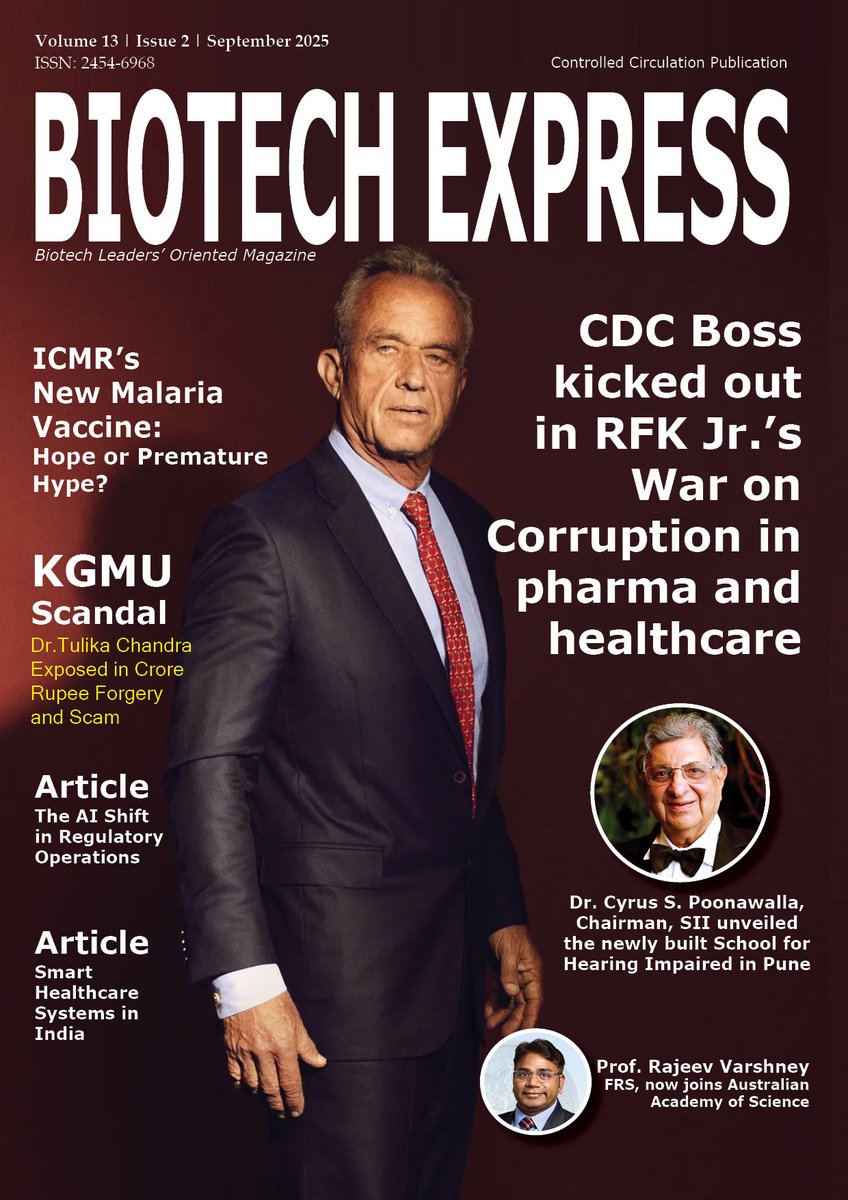 KBiotechexpress's tweet image. As editor of Biotech Express, I&apos;m excited to introduce our latest issue, boldly exploring the complex and controversial vaccine industry. Our in-depth coverage will continue over the coming months.
@RFKJr_Official @ChildrensHD @jeffreyatucker