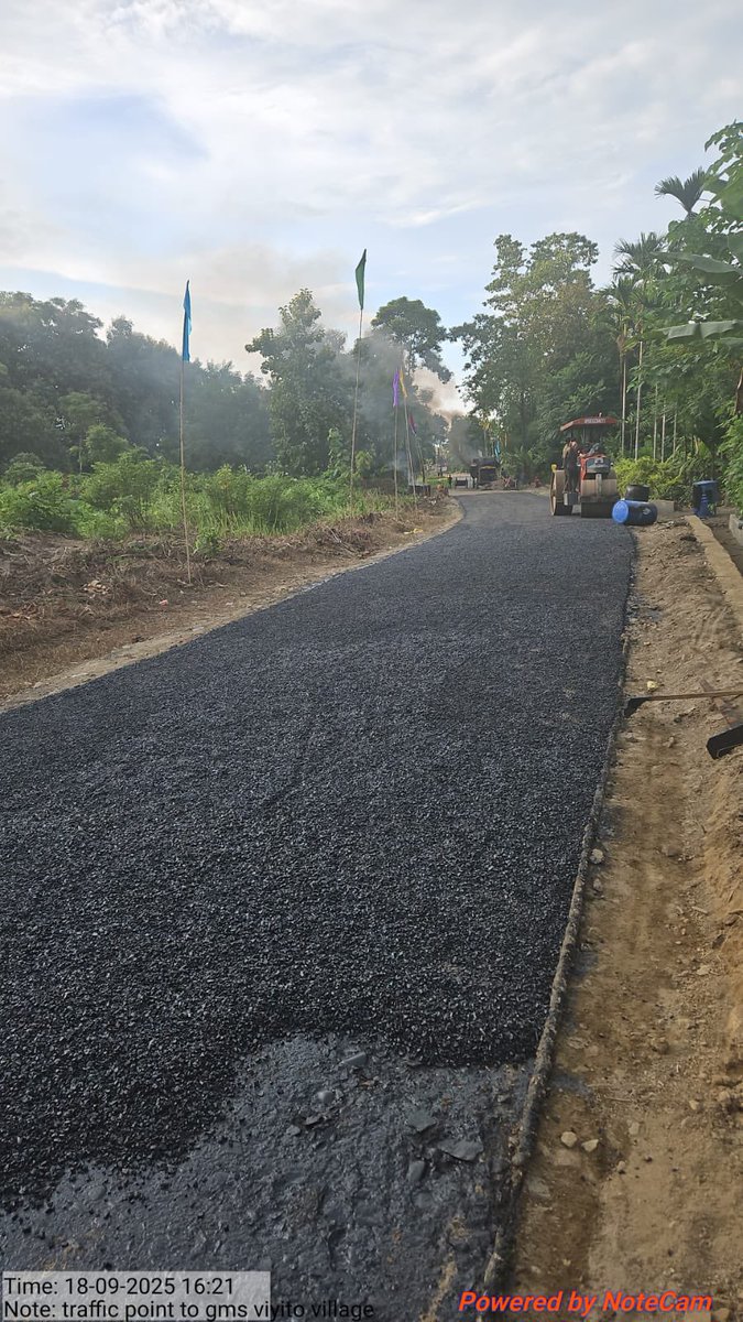 jacob_zhimomi's tweet photo. Inspected the construction of colony roads at Niuland town today undertaken by Niuland town council under my assembly constituency.
@narendramodi
@blsanthosh
#Constituencyupdates
#Niulanddistrict https://t.co/bGYymvf7LY