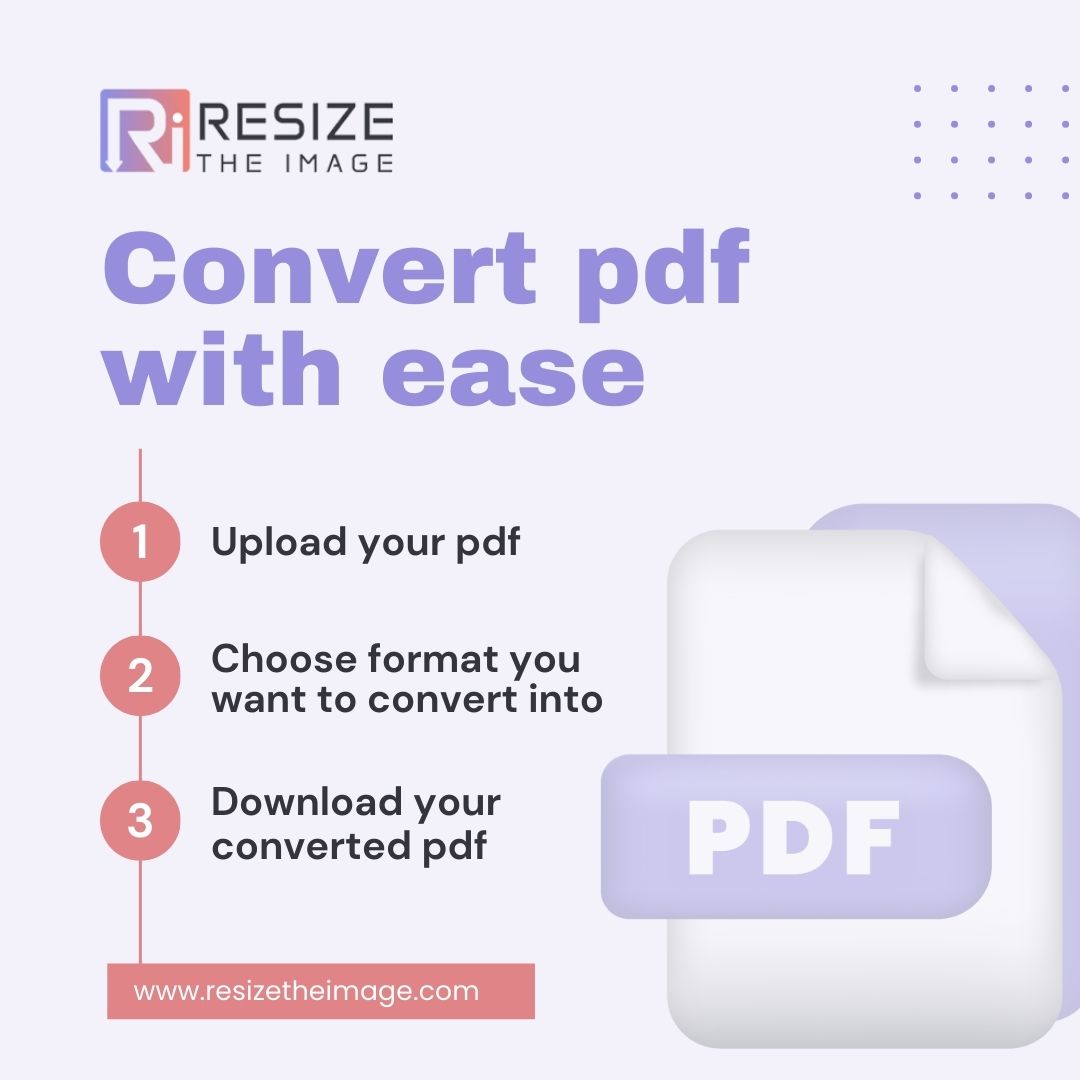 resizetheeimage's tweet image. Convert PDFs with ease using @resizetheimage 📄
Upload your file, choose the format you need, and download instantly.
👉 Try it now: resizetheimage.com
#resizetheimage #allinonetool #convertpdf #pdftools #pdfcompressor #pdf #freetool #onlinetool #exploremore #trynow