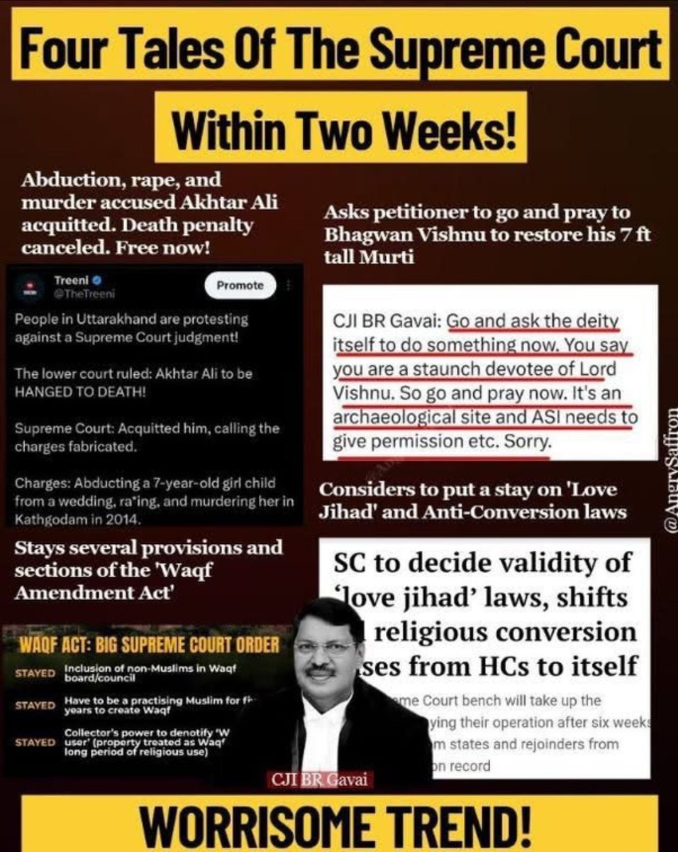 <a href="/barandbench/">Bar and Bench</a> Sorry, why CJI is blaming Social Media. Social Media is just posting whatever he has said. This 👇 👇