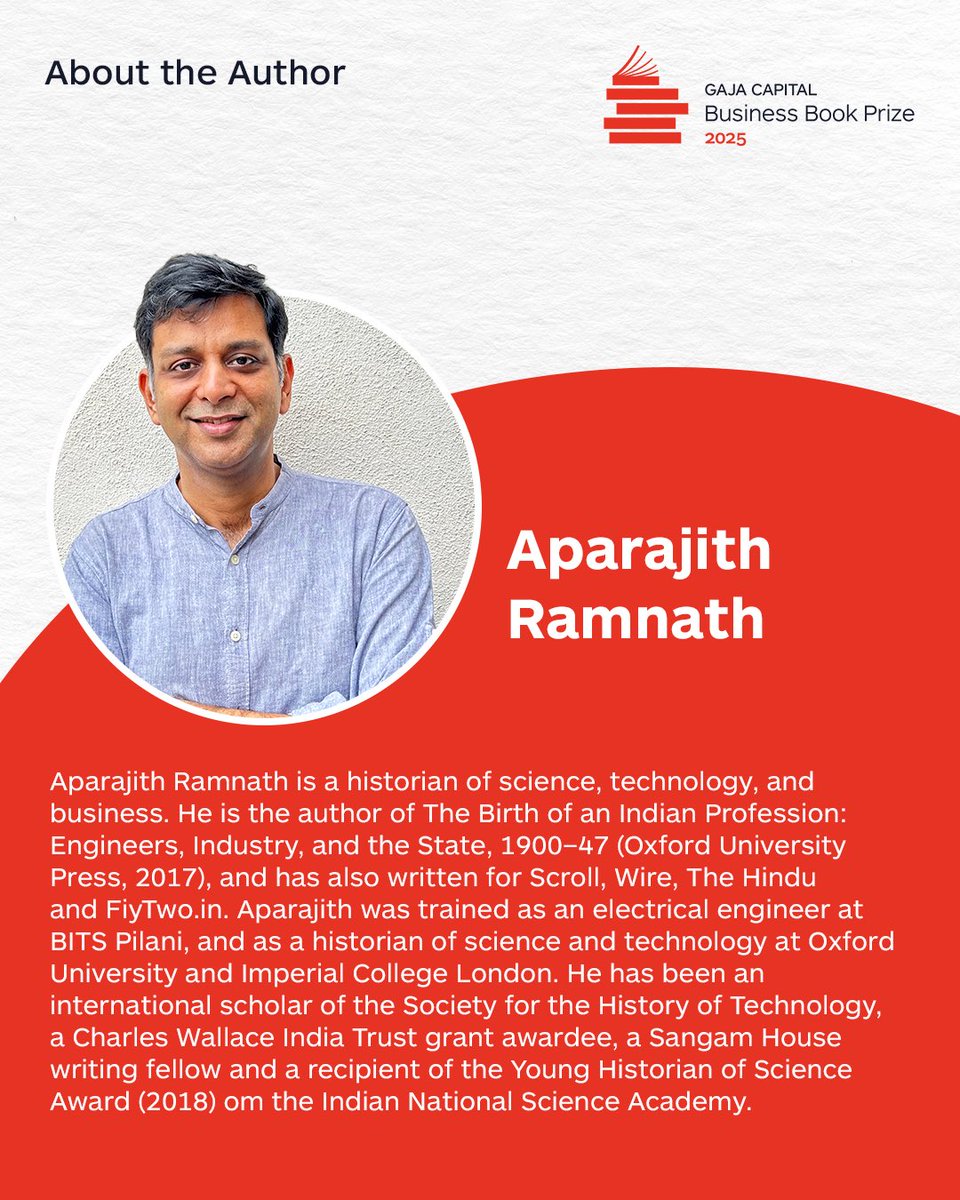 Introducing the fifth book from our Long List:
Engineering a Nation: The Life and Career of M. Visvesvaraya (1861-1962)
In Engineering a Nation, Aparajith Ramnath offers a compelling portrait of a man who believed deeply in the power of science and technology to transform