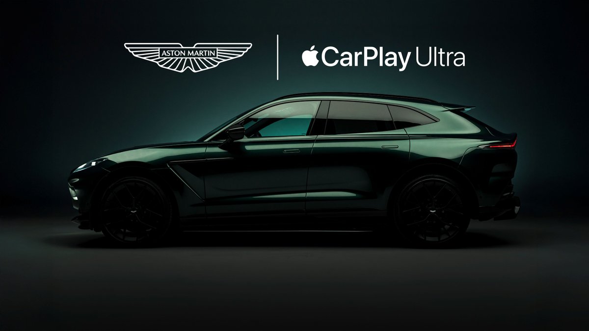 luxurylifestyle's tweet image. Aston Martin debuts Apple CarPlay Ultra for iPhone users luxurylifestyle.com/headlines/asto… #suv #midsizesuv #crossoversuv #automotive