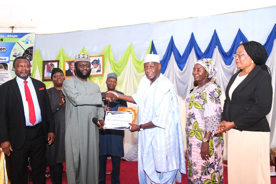 PERMANENT SECRETARY, FEDERAL MINISTRY OF INNOVATION, SCIENCE TECHNOLOGY (FMIST) AT THE MAIDEN SCIENCE FAIR AND EXHIBITION OF FCT, COLLEGE OF EDUCATION, SCHOOL OF SCIENCES ZUBA, Abuja. 
Themed: Innovation: A Quest to Survive in a Challenging World.

16th September, 2025