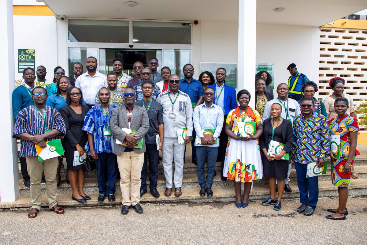 compengKNUST's tweet image. 📍KNUST has awarded GH₵1.5 million in research grants to 29 staff members under the 10th cycle of the KNUST Research Fund (KReF).

From the our Department, big congratulations to:
 
Dr. Prince Ebenezer Adjei
Dr. Theresa-Samuelle Adjaidoo
Ing. Dr. Dorothy Araba Yakoba Agyapong