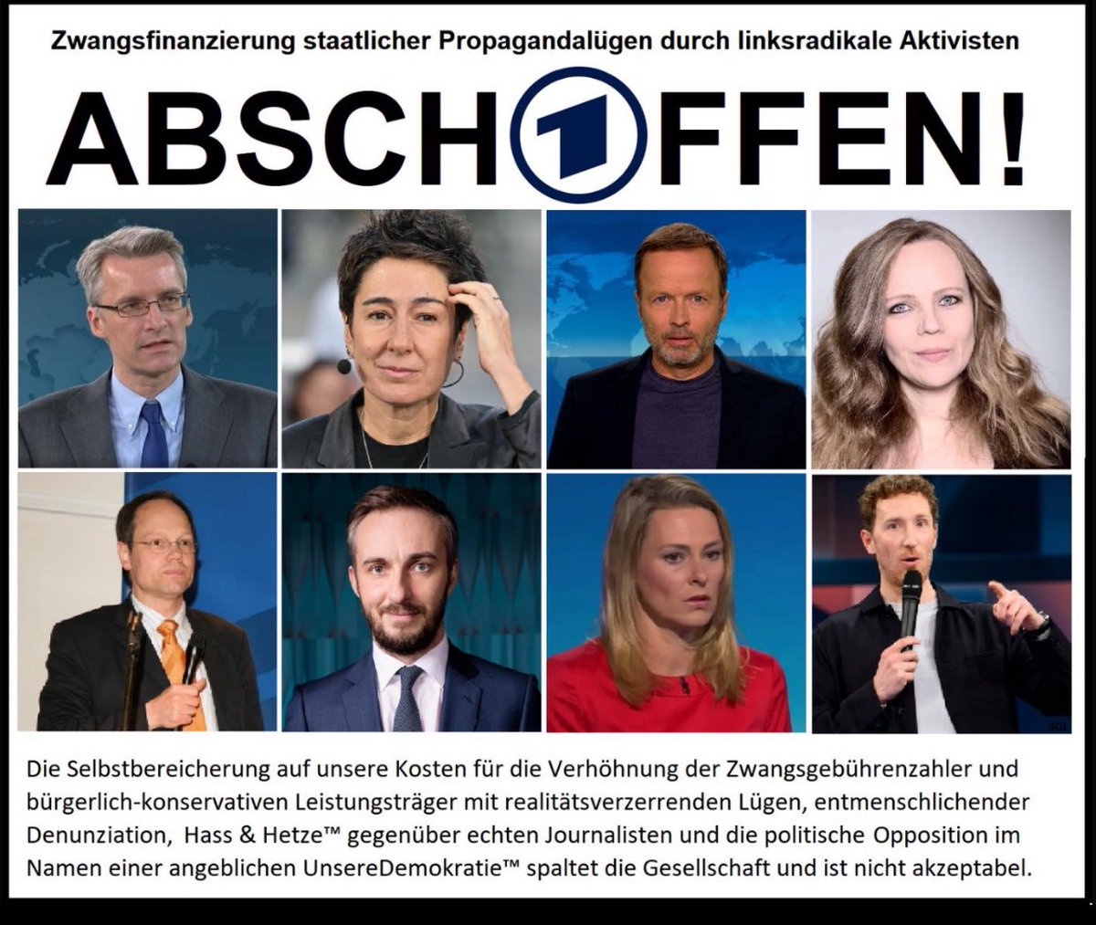 <a href="/Alice_Weidel/">Alice Weidel</a> <a href="/AfD/">AfD</a> Linnemann fordert viel, wenn der Tag lang ist. 
Weg mit dem Zwangsbeitrag, ich will nicht mehr für Lügen und Desinformationen bezahlen.