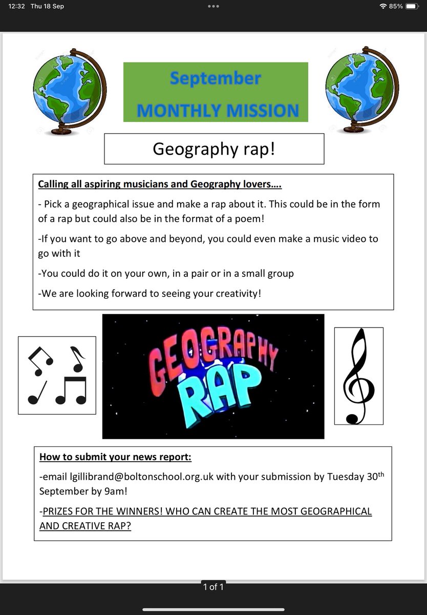 Geography@BoltonSchool tweet media