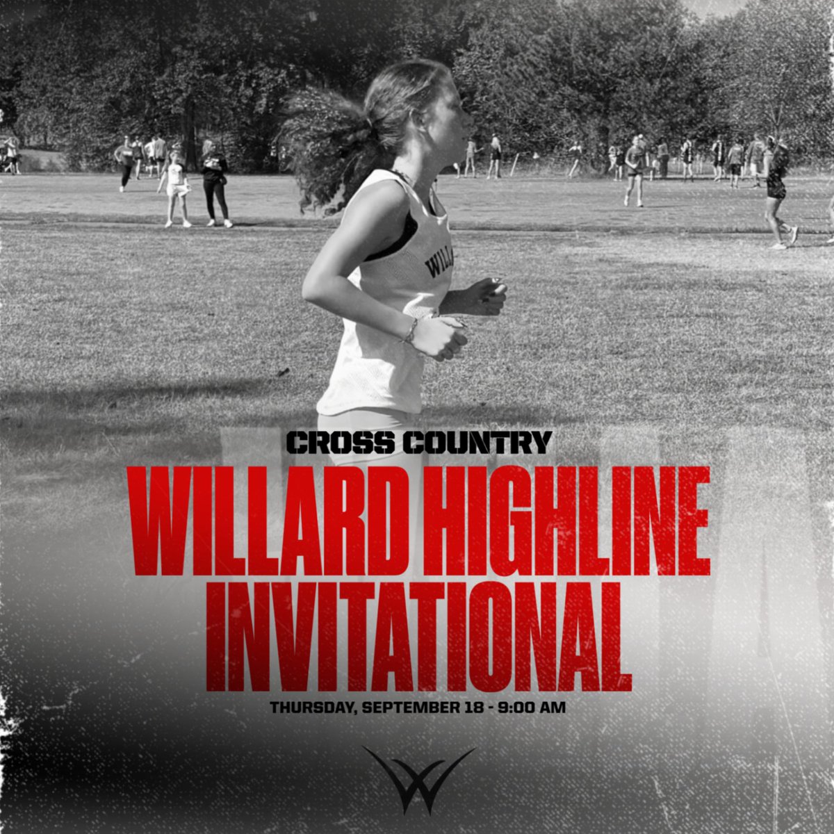 Today is the Willard Highline Invitational! 

Reminder: Roar Rd. will be closed from O Highway to the 4 way stop behind WHS from 6:30 AM-1:30 PM