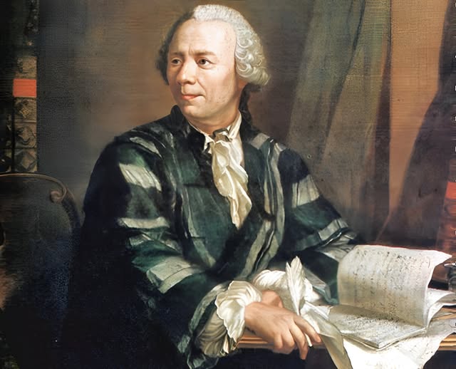 Today commemorates the death anniversary of one of the brilliant minds in history, astronomer, physicist and mathematician Leonhard Euler who died on this day, 18 September 1783 in Saint Petersburg, Russian Empire.
e^iπ + 1= 0