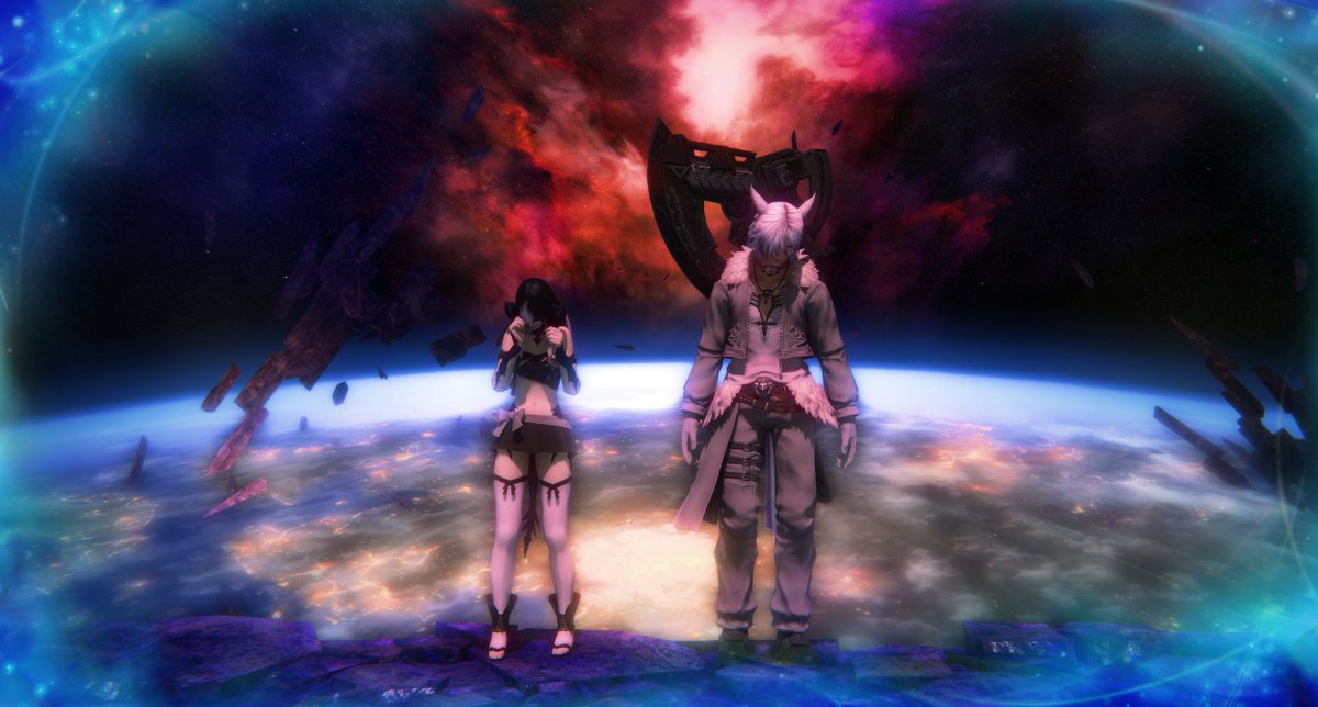 Photo dump from <a href="/jxptre/">jupi 🐻‍❄️❄️ | VGen artist!!!</a> ‘s journey in Amaurot
Peak photos(i didnt take them)