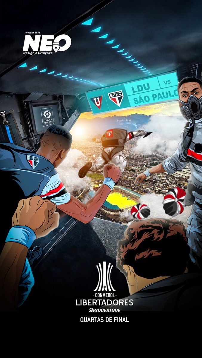 🔥 HOJE TEM TRICOLOR 🔥 QUARTAS DE FINAL : LIBERTADORES <a href="/SaoPauloFC/">São Paulo FC</a> <a href="/LibertadoresBR/">CONMEBOL Libertadores</a> <a href="/BridgestoneBR/">Bridgestone Brasil</a>  #VamosSãoPaulo #SãoPauloFC  instagram.com/p/DOvem2bDntP/…