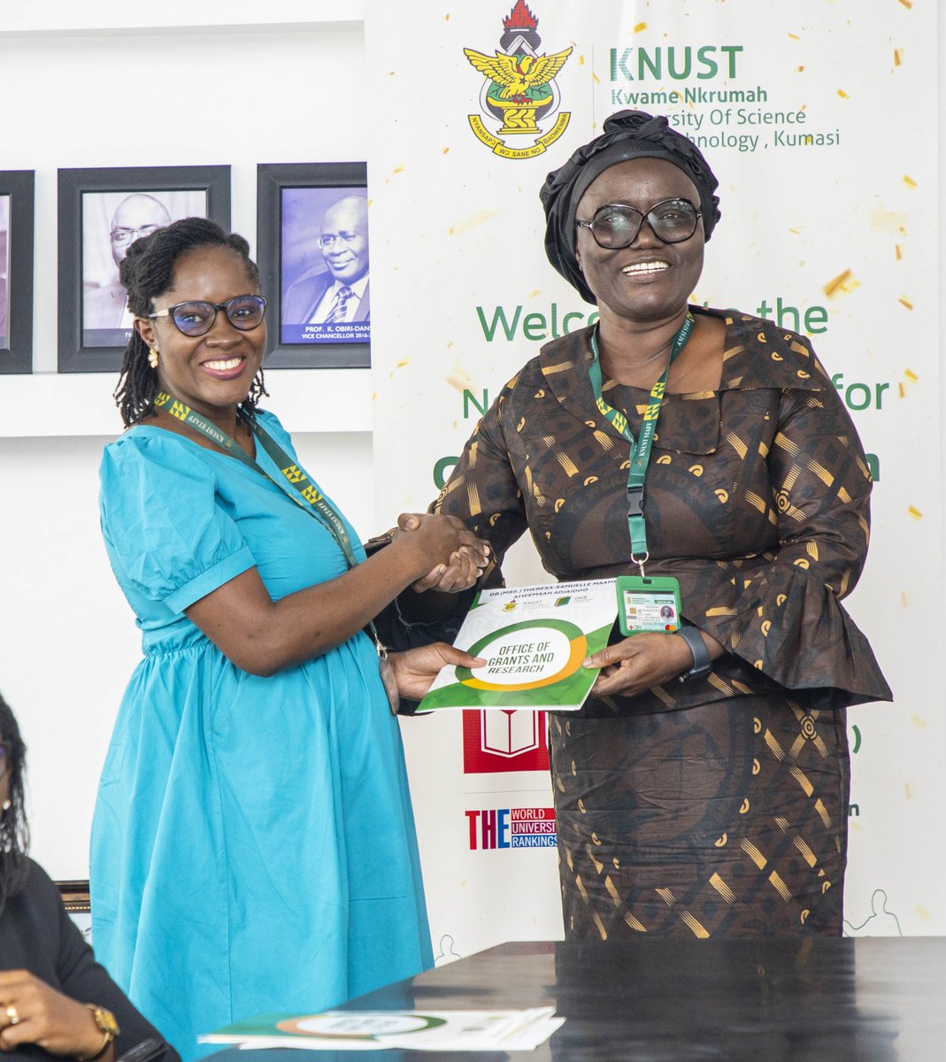 compengKNUST's tweet image. 📍KNUST has awarded GH₵1.5 million in research grants to 29 staff members under the 10th cycle of the KNUST Research Fund (KReF).

From the our Department, big congratulations to:
 
Dr. Prince Ebenezer Adjei
Dr. Theresa-Samuelle Adjaidoo
Ing. Dr. Dorothy Araba Yakoba Agyapong