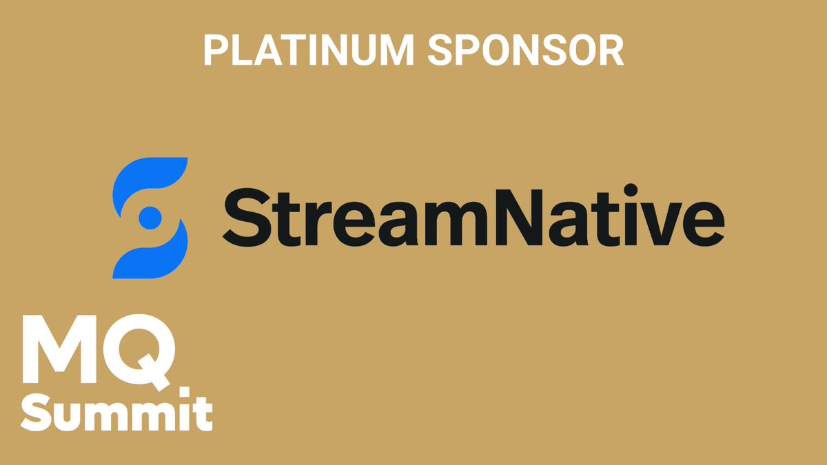 🏆 Thrilled to announce <a href="/streamnativeio/">StreamNative</a>  as Platinum Sponsor!
One data streaming platform for real-time data, apps &amp; AI agents.
Thank you for supporting our community!