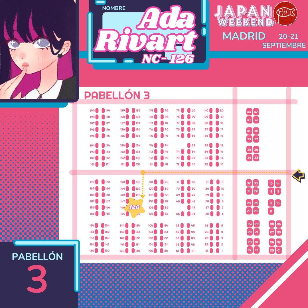 adarivart's tweet photo. ENCUENTRAME EN LA JAPAN WEEKEND!!! https://t.co/U6FYMAHRhA