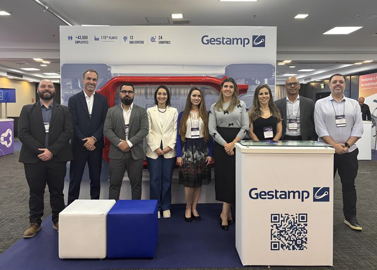 Gestamp (@gestamp) on Twitter photo This week, Gestamp took part in SAE BRASIL Congress 2025, reaffirming our commitment to shaping the automotive industry through high-engineered solutions.
At the event, our #GestampTeam showcased the Ges-Ring Frame®, an innovative Body-in-White solution in EV battery protection! This week, Gestamp took part in SAE BRASIL Congress 2025, reaffirming our commitment to shaping the automotive industry through high-engineered solutions.
At the event, our #GestampTeam showcased the Ges-Ring Frame®, an innovative Body-in-White solution in EV battery protection!
