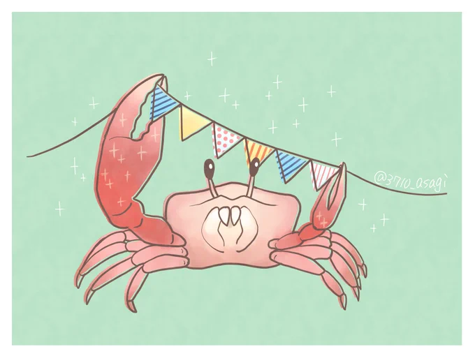 シオマネキ #イラスト #illustration