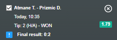 XgFixed's tweet photo. @Stakes844 @ParipesaKe @paripesa @bet365 @unibet @SportPesa @MozzartBet @1xBet_Eng @22bet_official @betway @Pinnacle BET CONFIRMED: WON 📈
#livebet #inplay #ATP 
> #xgfixed FT. Result https://t.co/iN07aVRACP