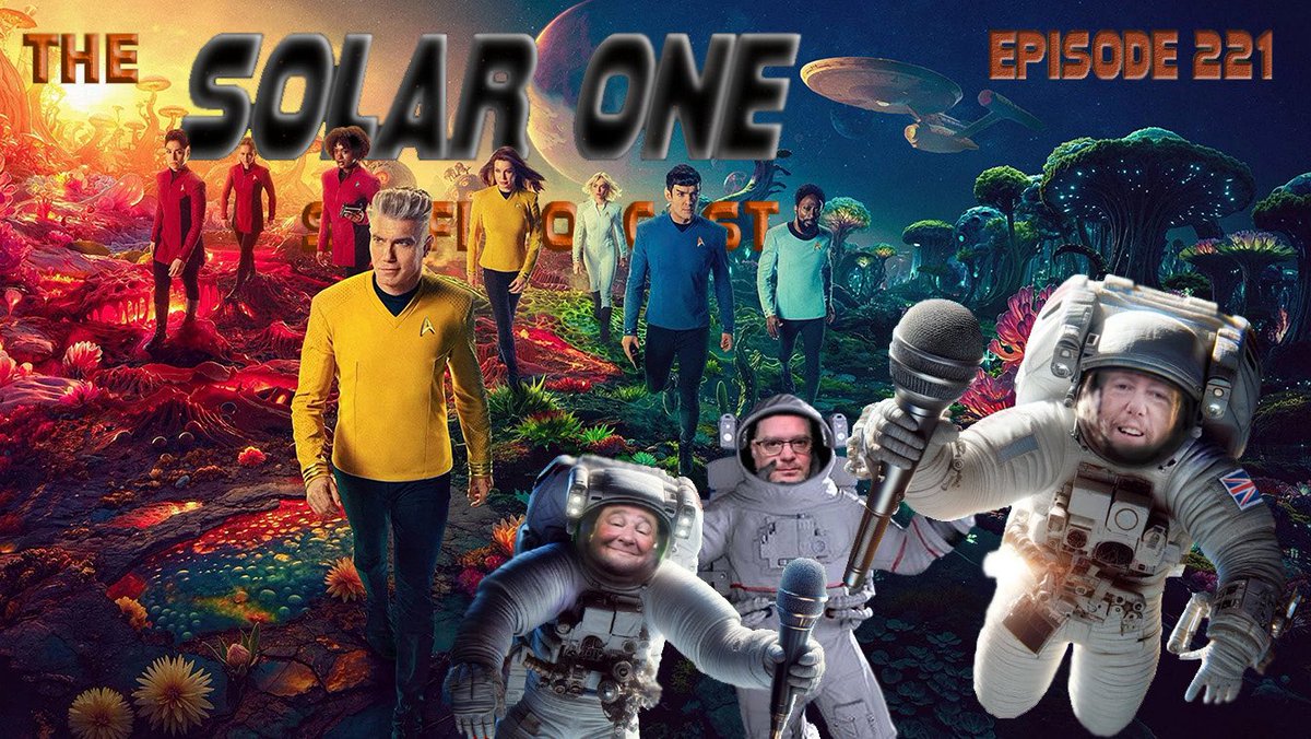 Episode 221 - Star Trek: Strange New Worlds - Season 3 Review  

We are back! We discuss all in the world of sci-fi. Our focus is the recent third season of Star Trek: Strange New Worlds. How was it compared to seasons one and two?  youtu.be/PvNGOVOCz5Y?si… #startrek