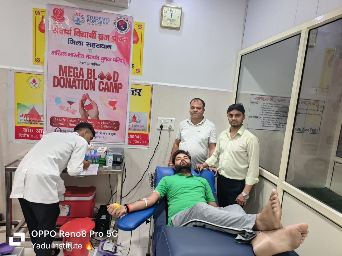 students4seva's tweet image. Various Blood Donation Camp organised by Students For Seva Braj State on the occasion of Mega Blood Donation Camp! 

#StudentsForSeva