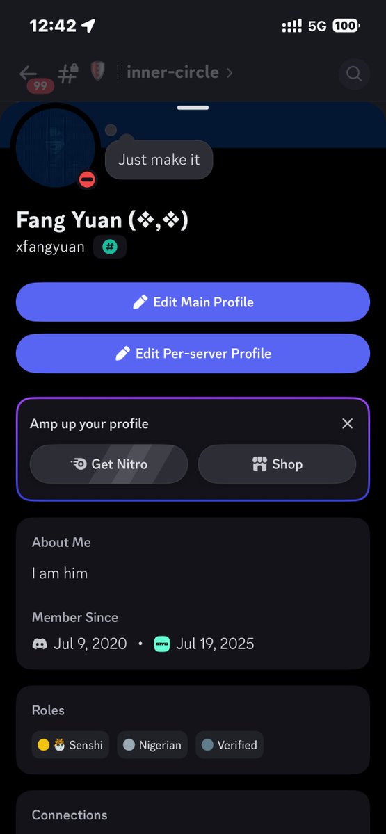 0x..โ๐๐ฅ๐๐๐ ๐ป๐ฃ๐๐๐ โค๏ธ Memecoin (@_m00sty) on Twitter photo There is this joy when you are consistent with something and you get rewarded for it. Have been posting about Irys daily without fail and I wonโt lie sometimes it gets tiring but I ddnt give up
Well alhamdulillah today I checked and I got the senshi role in <a href="/irys_xyz/">Irys (โงแดโง)</a> discord There is this joy when you are consistent with something and you get rewarded for it. Have been posting about Irys daily without fail and I wonโt lie sometimes it gets tiring but I ddnt give up
Well alhamdulillah today I checked and I got the senshi role in <a href="/irys_xyz/">Irys (โงแดโง)</a> discord